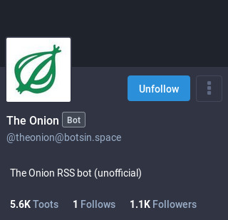 An unmonitored account using the Bot flag